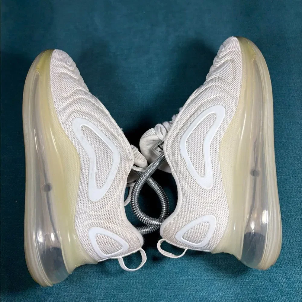 Size 5Y/6.5Women - Nike Air Max 720 white shoes